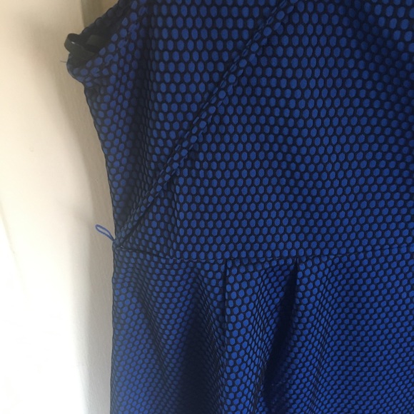 Lane Bryant Black & Blue sleeveless dress - Picture 4 of 4